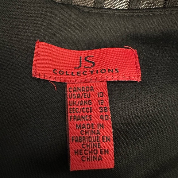 JS Collection black dress - Picture 5 of 12